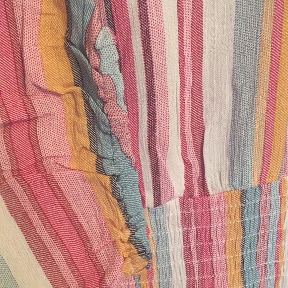 Colorful stripe spring dress - small - Picture 3 of 7